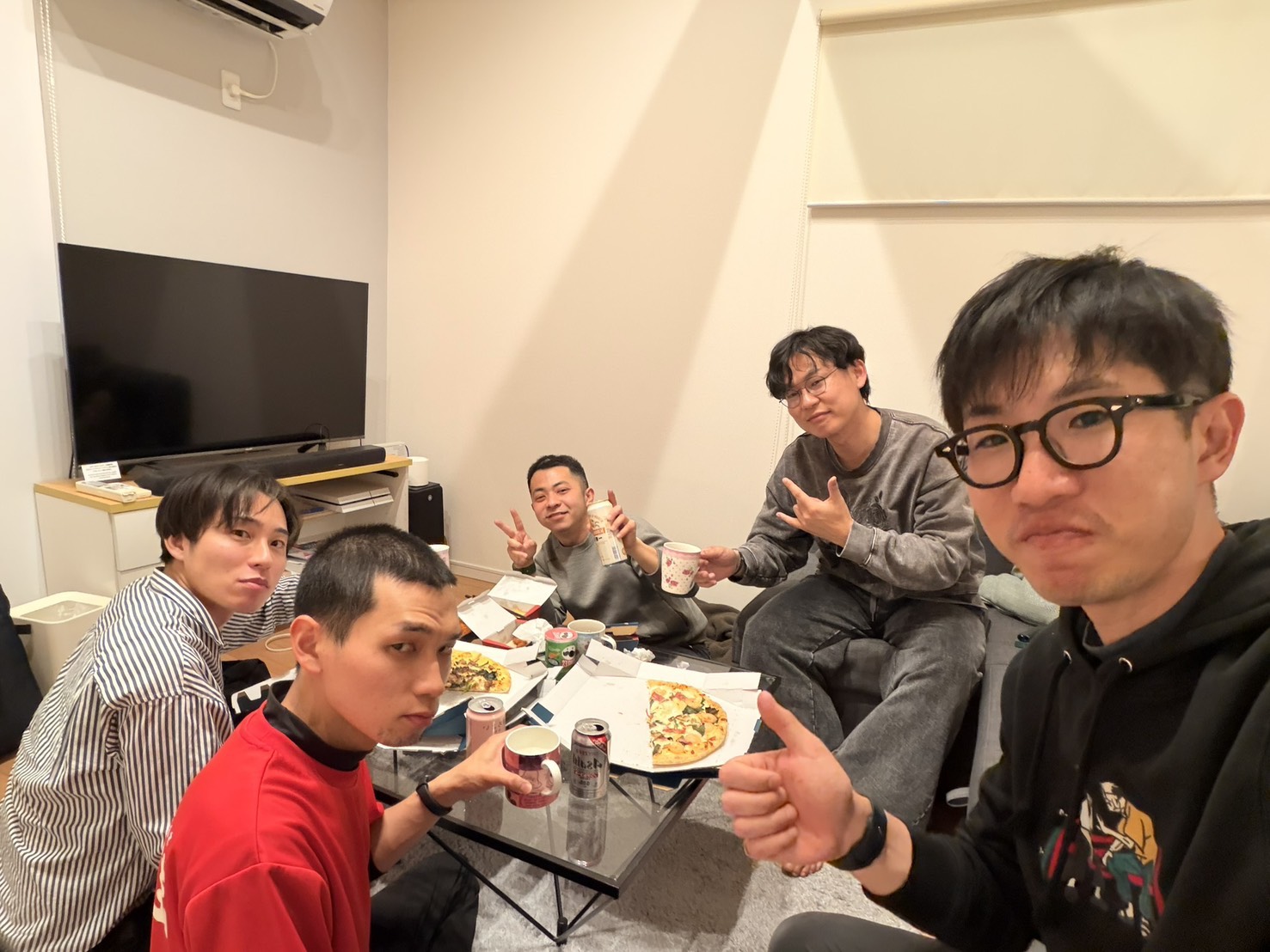 ゲストハウスでご飯会をしました！