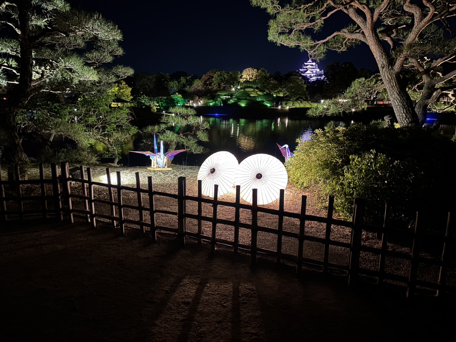 後楽園の幻想庭園に行きました！